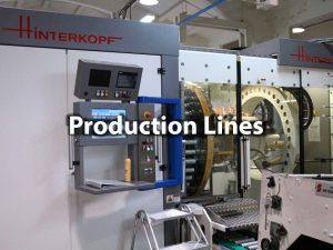 production line heavy machine installations